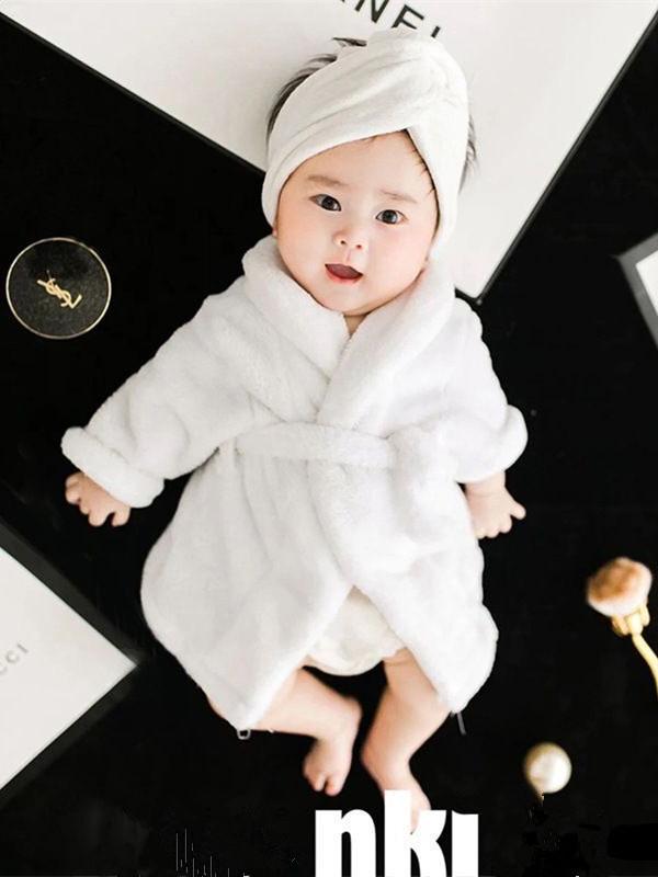 Baby Photography Bathrobe & Pajamas Set – Children's Yukata & Full Moon Photo Props