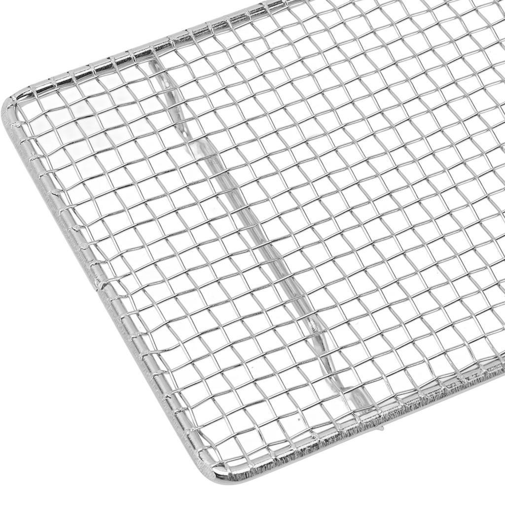 Griglie di Raffreddamento per Cottura in Forno in Acciaio Inossidabile Griglia da Cucina Resistente alle Alte Temperature Sicura per Forno per Cottura Arrosto Grigliatura Rettangolare 19,2 CM