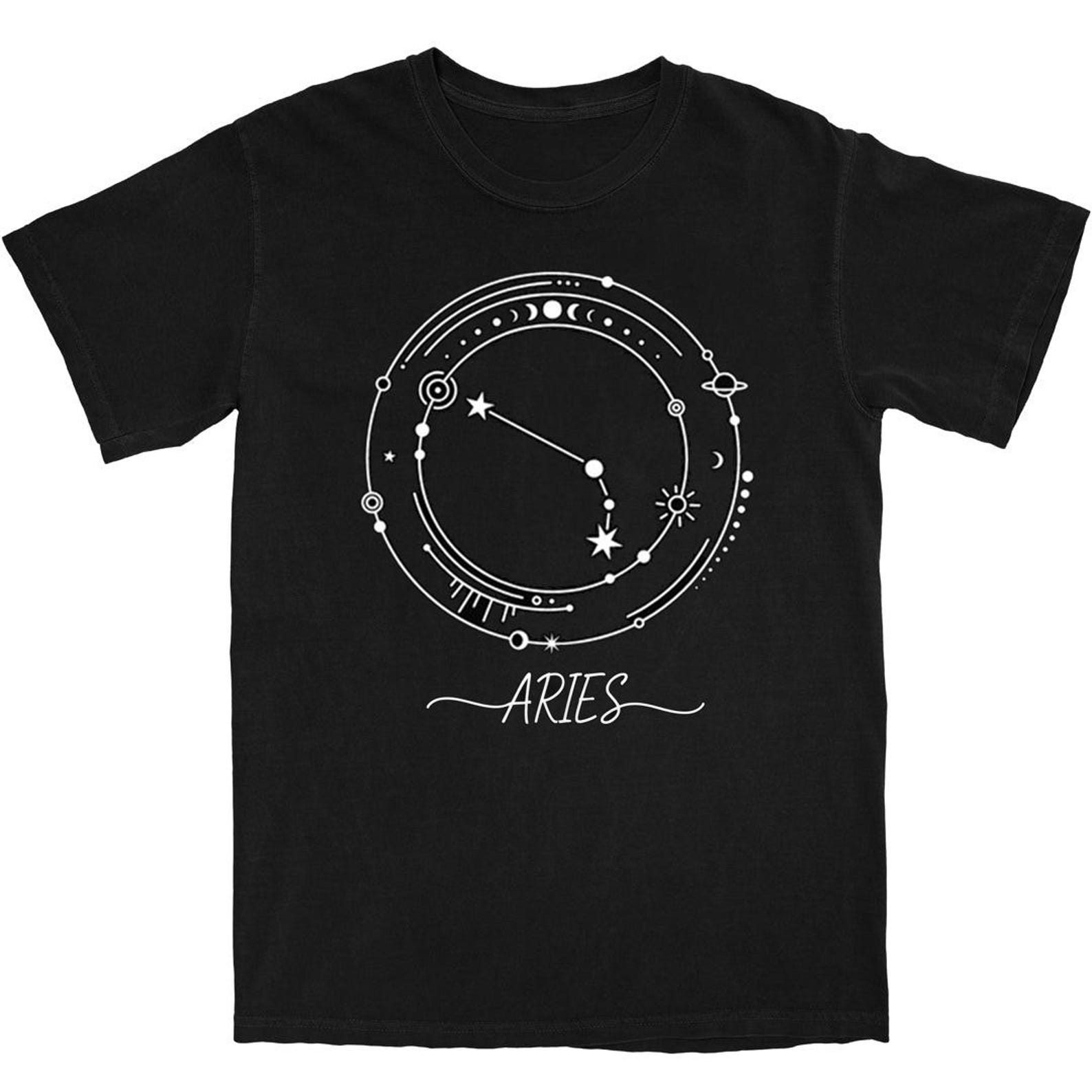Aries Zodiac Shirt •Zodiac Sign Shirt •Zodiac Symbols Shirt •Constellation Shirt •Zodiac Horoscope Shirt •Astrology Shirt •12 Zodiac Shirt M