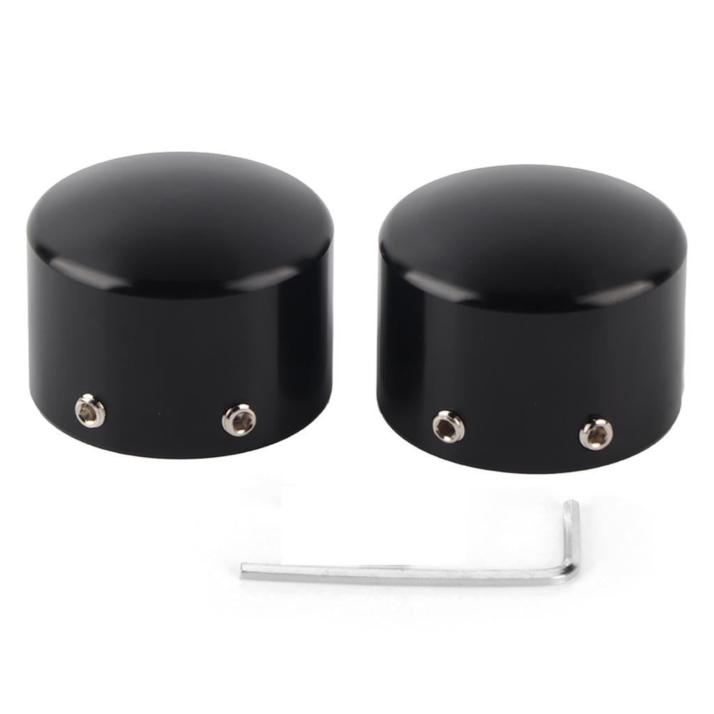 Motorrad Vorderachskappe Aluminiumlegierung Mutterabdeckung Passend für Tri Glide