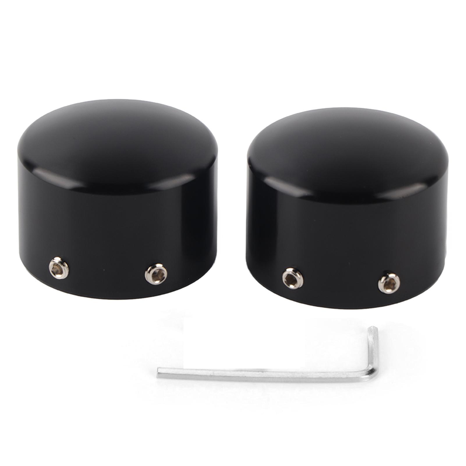 

Motorcycle Front Axle Cap Aluminum Alloy Nut Cover Fit for Tri Glide