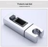 Adjustable Square Shower Head Bracket Holder - Bathroom Mount and Seat Accessories
