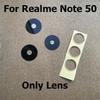 Rear Back Camera Lens Glass For Realme Note 50 Camera Glass Cover With Frame Holder Replacement Parts RMX3834