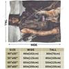 Norman Reedus Blanket Bedding Fleece Blanket Daryl Dixon Soft Throw Blankets Lightweight Anti-Static Blanket Custom blankets