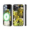 Cartoon S-Shreks Phone Case Magnetic Case For IPhone 16 14 13 12 11 15 Pro Max Plus For Magsafe Wireless Charge Cover