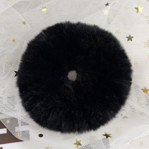 

Інтернет-дівчина-знаменитість, плюшеві милі кролики Рекс, мотузка, кільце для волосся, хутро, натуральне волосся, еластичні жіночі аксесуари для волосся.