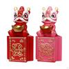 Chinese Money Box Figure Feng Shui Statue for Desktop Office Decoration