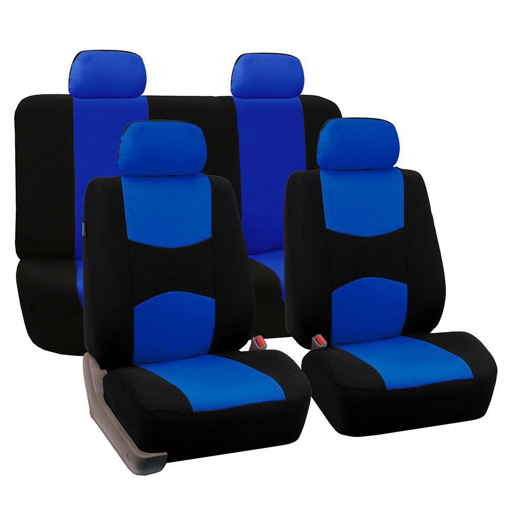 9-Piece Universal Seat Cover Set for 5-Seater Cars - Fits All Seasons, Foreign Trade Style.