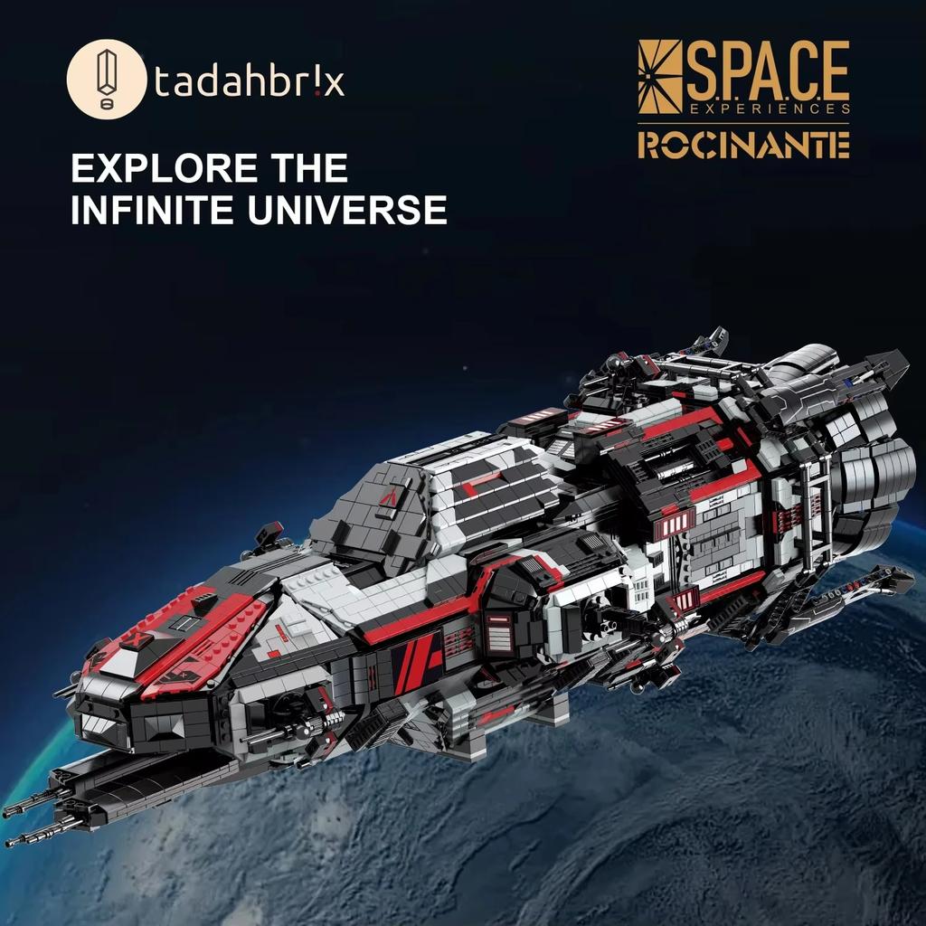 Space Battleship Building Blocks Creative Navy Battleship Fighter Model Bricks Desktop Decoration Diy Toy For Kids Holiday Gifts