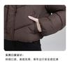Womens Short Hooded Winter Puffer Coat Loose Fit Warm Cotton Jacket Petite Girls
