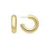 Earrings - LUXENTER - Thea - 18k Yellow Gold Plated - Zircon - Metal Alloy