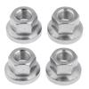 Rear Fixed Gear For Dead-flying Bicycle Hub Nuts Cycling Drum Screws M9 M10 Drum Hub Fastening