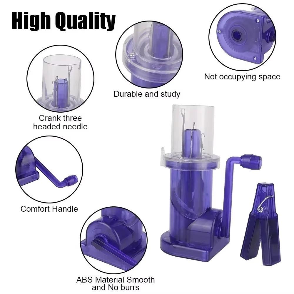 Crocheting Tool DIY Braiding Spool Hand Operated Yarn Knitting Tool  Embellish Craft