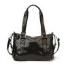 Glossy Large Capacity Tote Bag Women's Shoulder Bag