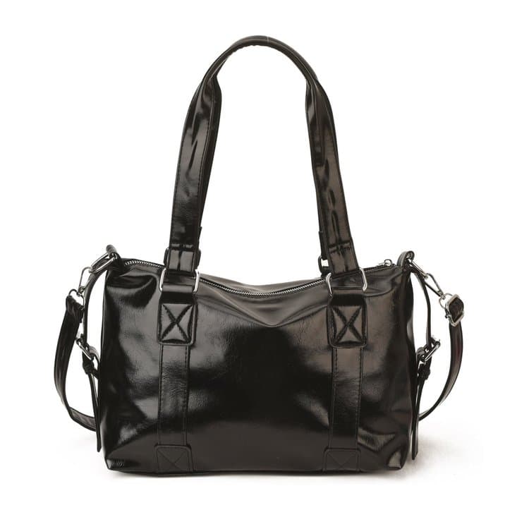 Glossy Large Capacity Tote Bag Women's Shoulder Bag