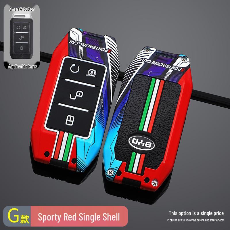 Durable Key Covers for BYD e1/e2, e3/S2, Qin Yuan New Energy Cars - Anti-Drop Shells for Men & Women