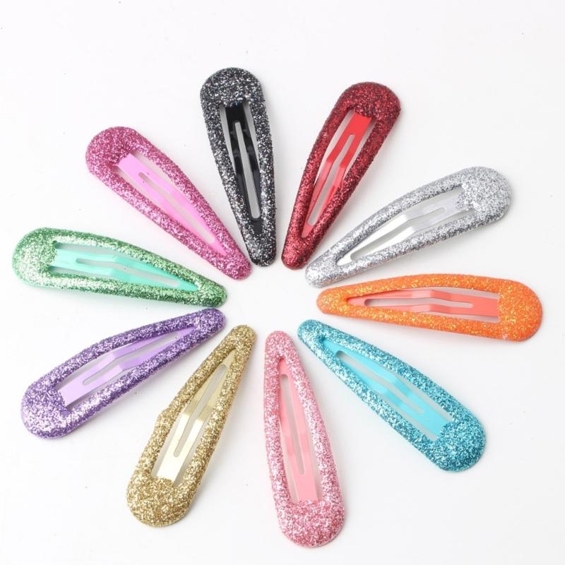 Set of 10pcs Infant Hair Barrettes Stylish Alloy Hair Clips For Babies Infants Sparkly Lightweight Design Headdress