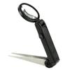 Magnifying Glass Magnifier Tweezers Mini Magnifying Lens for Jewelry Inspection