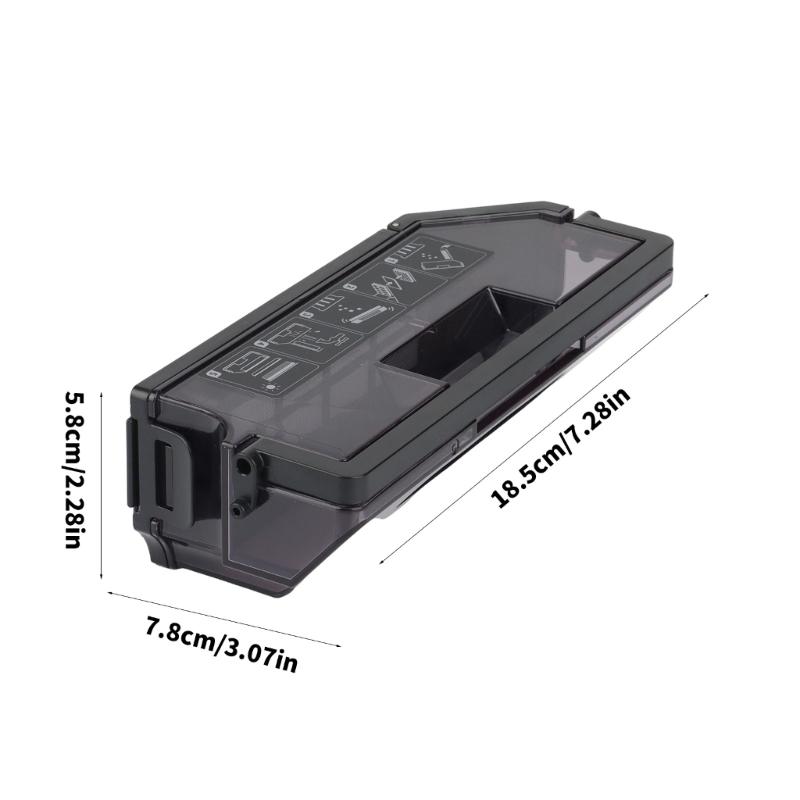 Replacement Dust Box Particle For X1 Robot Vacuum Cleaner Sweeper Replaceable Part Trash Dust Box Maintenance