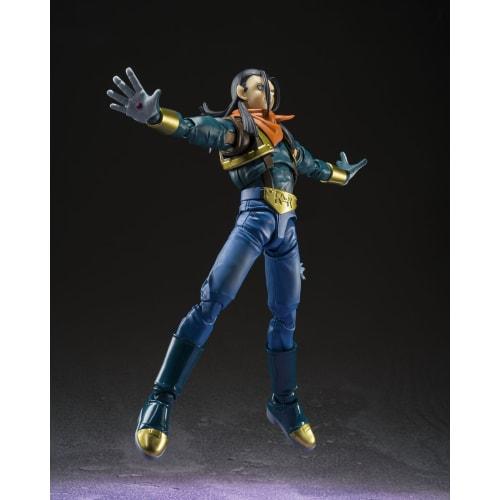 TAMASHII NATIONS Super Android 17 Fig. 15cm Dragon Ball GT SH Figuarts Premium Bandai
