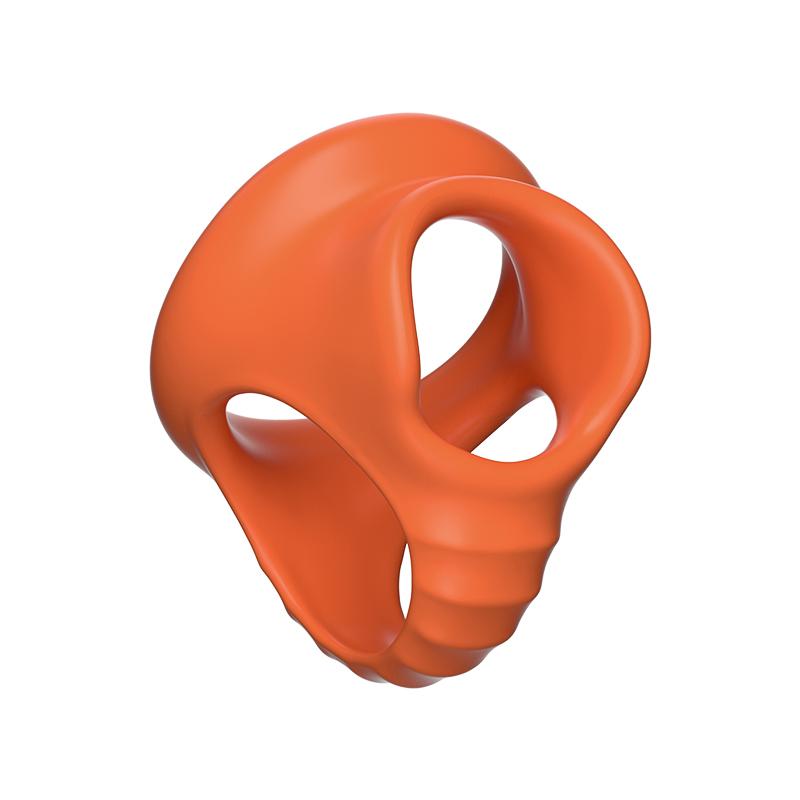 Silicone Penis Cock Ring Delay Ejaculation Super Small Chastity Cage Adjustable Penis Ring Scrotum Cockring Male Sex Toy for Men