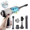 Car Vacuum Cleaner 26000PA Strong Suction Wireless Portable Vacuum Cleaner Dual Use Mini Handheld Cleaning For Car Home Desktop