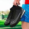 New High-top Football Shoes for Boys and Girls with Broken Nails TF Adult Ag Spikes Competition Artificial Training Shoes