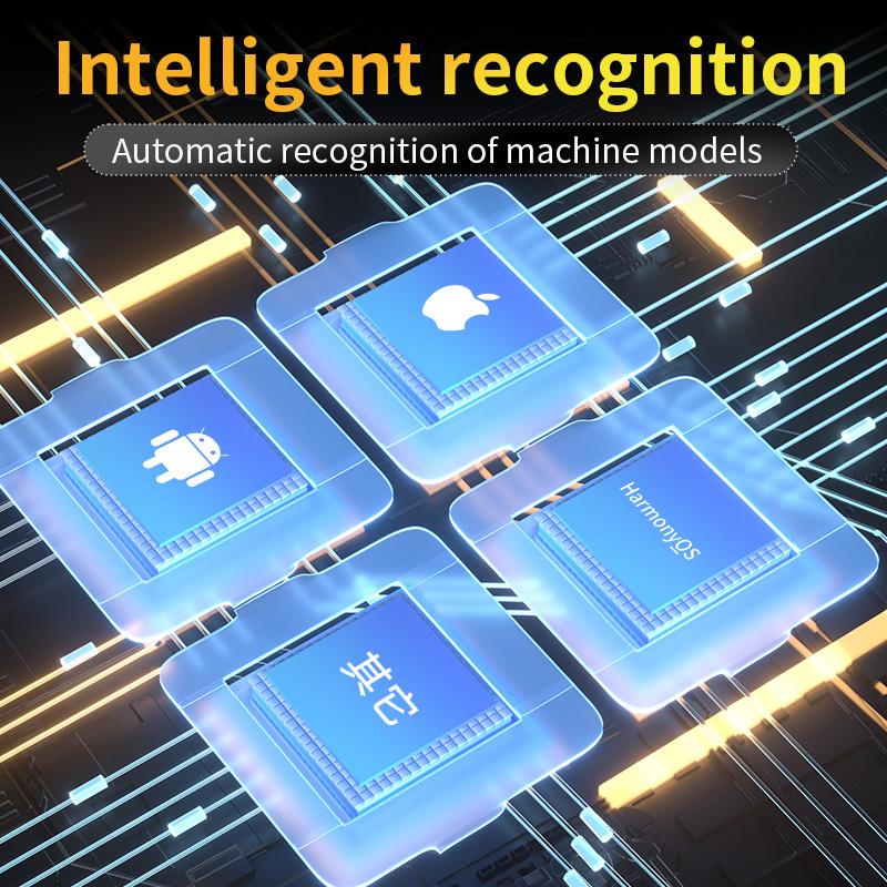 2024 M11 Magic Clip Transparent Line Design Bezdrátové nabíjení do auta Držák mobilního telefonu Otevírání a zavírání Navigační stojan Autodoplňky