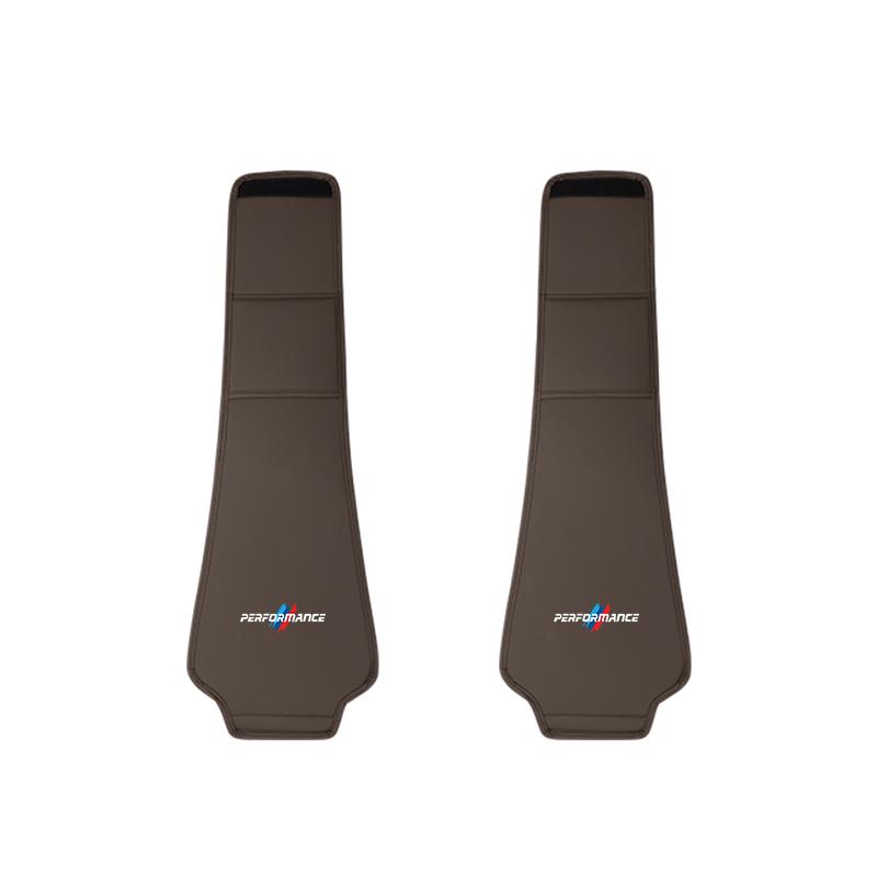 DJSA5 2Pcs Car Seat Headrest Cover Anti-Dirty Elastic Protective Dust Cover stickers For BMW E36 F40 F10 E90 M F20 F30 E60 E39 E46 X7