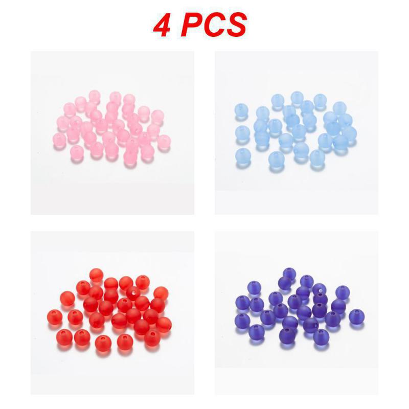 

2/3/4 шт. Бусины насыщенных цветов, широкий спектр применения, одиночные 2,2 г, акриловые аксессуары для браслетов, акриловые бусины, нежная текстура на ощупь
