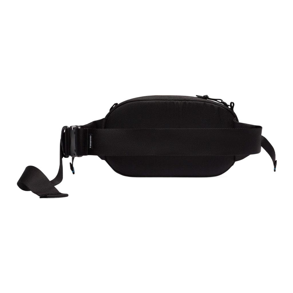 New Converse Polyester Sling Bags One Shoulder Crossbody Fanny Pack Regular Unisex Black 10023820-A01