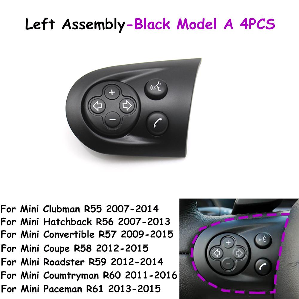 R55 R56 R57 R58 R59 R60 R61 Car Steering Wheel Multifunction Cruise Control Switch Button Assembly For BMW Mini Cooper Paceman