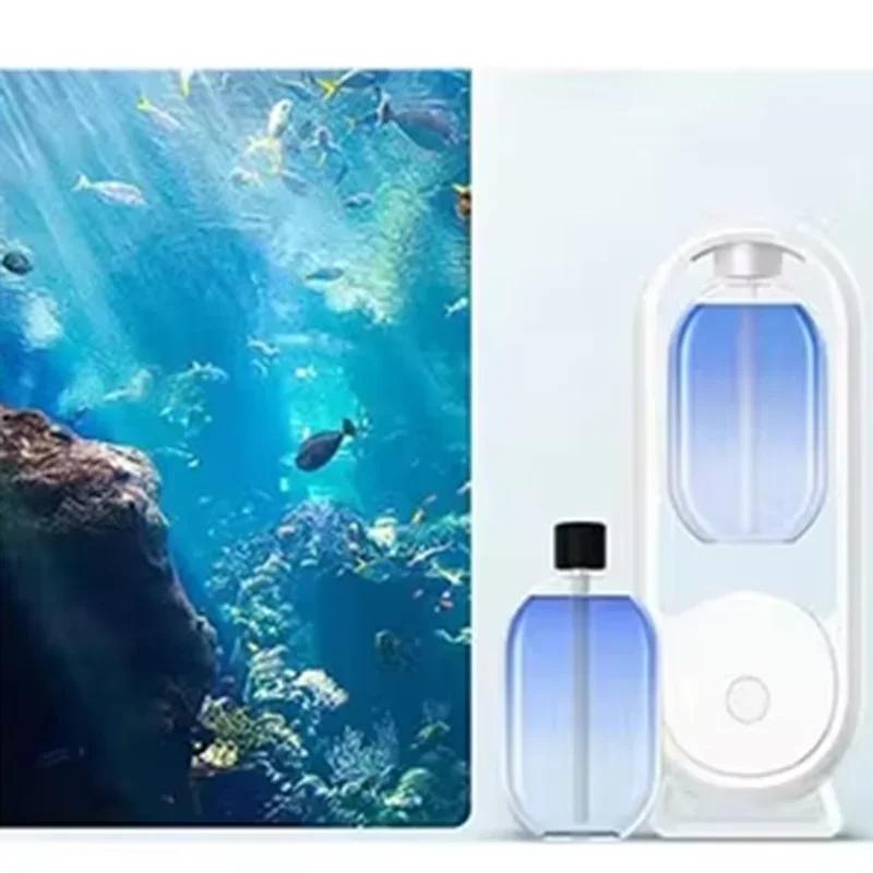 Automatischer Ätherischer Öl Diffusor Duftmaschine Aroma Vernebler Lufterfrischer Spray für Toilette Büro Zuhause Geruchsbeseitigung