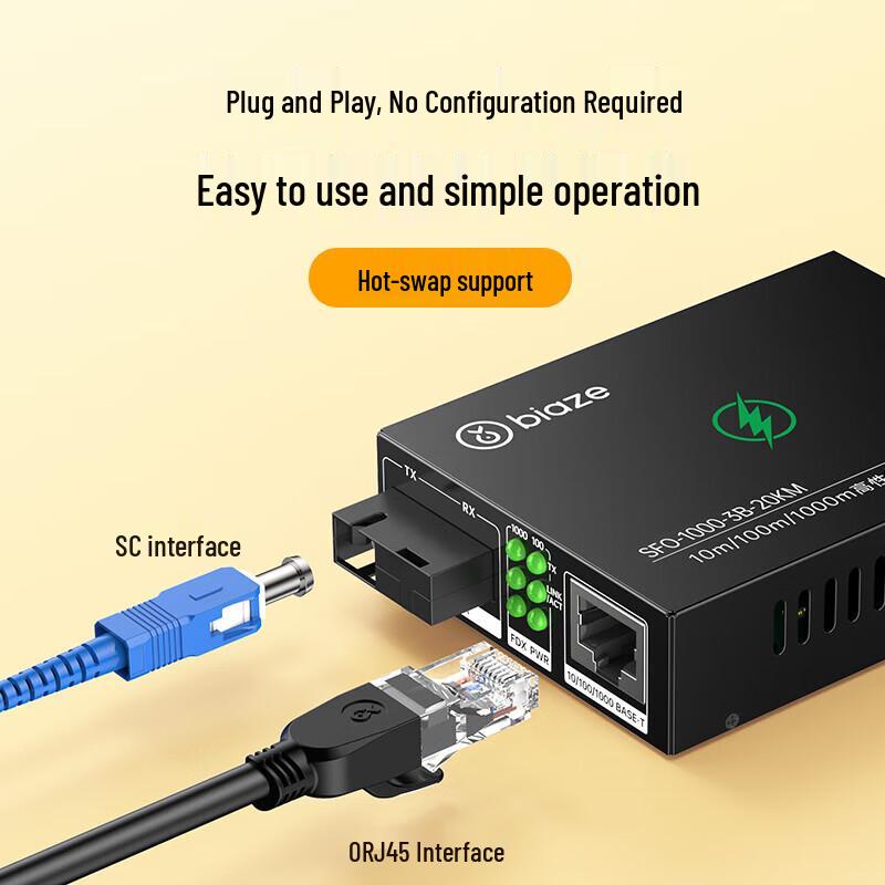 Biaoz Fiber Optic Transceivers & SFP Modules