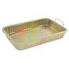 Galvanized Oil Drip Tray Pan Professional Metal Drain Container   Auto Repair Tool for Vehicle
