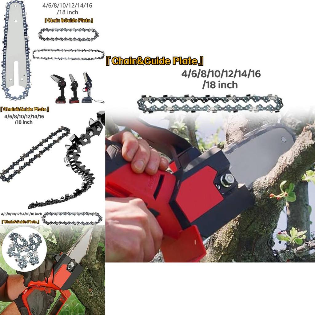High-quality Alloy Chainsaw Chains For 4/6/8/10/12/14/16/18 Inch Electric Chainsaws
