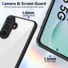 For Samsung Galaxy M56 5G Case Matte Skin Touch Clear PC + TPU Shockproof Phone Back Cover