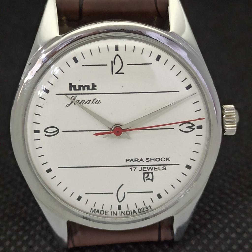 

USED HMT JANATA INDIAN MENS MECHANICAL WATCH a297719-1 Sku551i-a297719