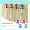 Holder With Toothbrush Suction Cup Towel Wall Hook Reusable For Kitchen Bathroom