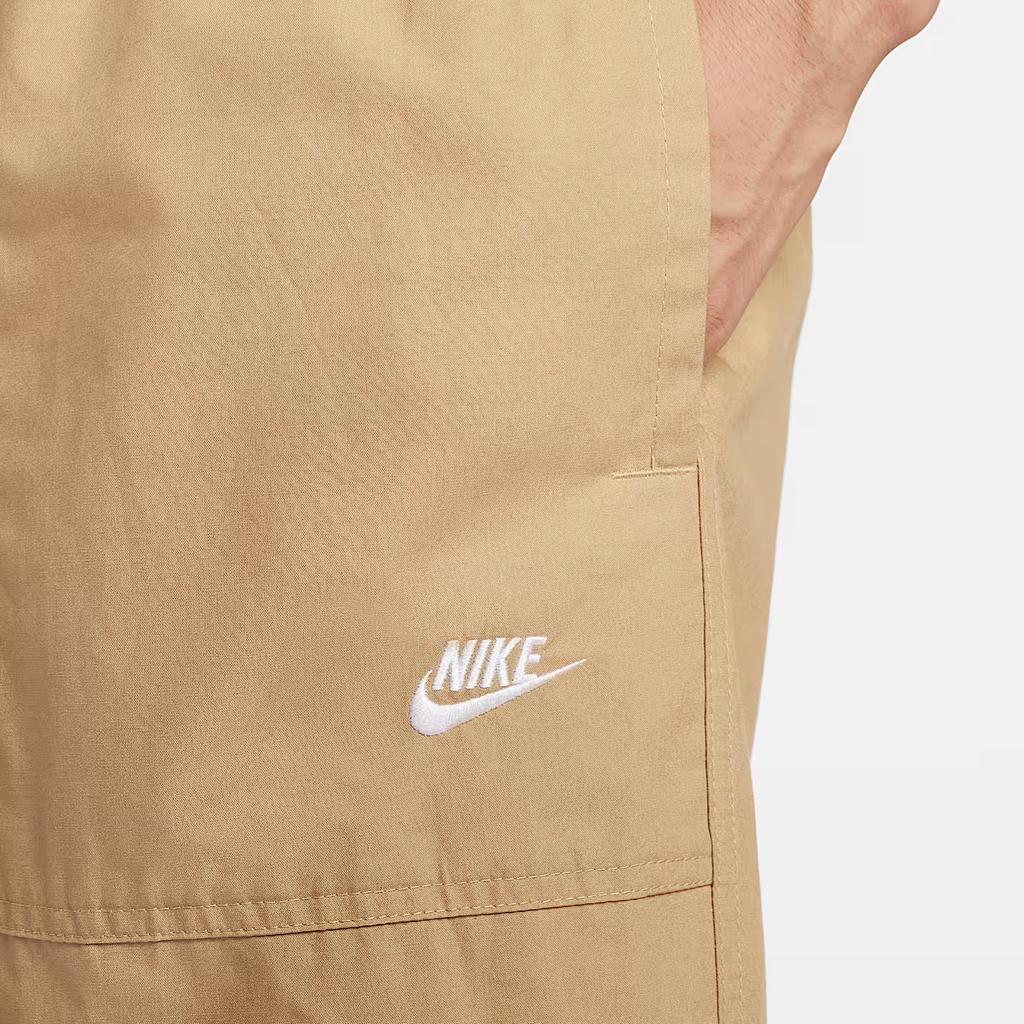 Nike Club Casual Pants Men's Apricot Tea Brown/White Moderate Other FN3097-298
