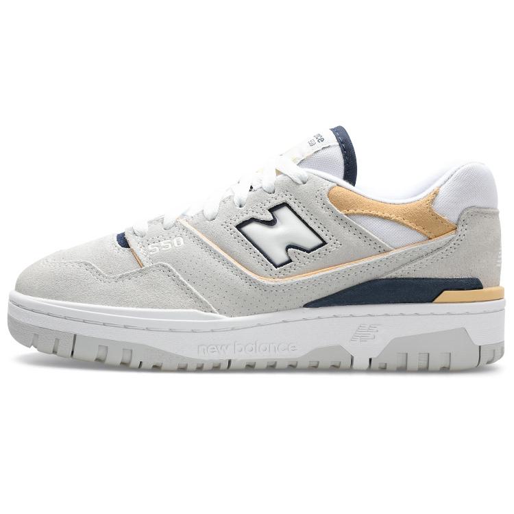 New Balance 550 'White Yellow BLue' Women's (Unisex) Vintage Basketball Shoes BBW550AB B