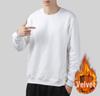 Men's Solid Color Crew Neck Loose Fit Long Sleeve Autumn Pullover