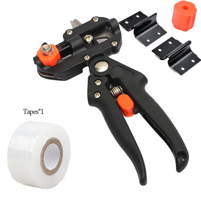 Gartenpfropfschere Pfropfset Kit Landwirtschaft Obstbaum-Beschneidungsschere Schere Impfung Pflanze Obstbaum-Schneidemaschine