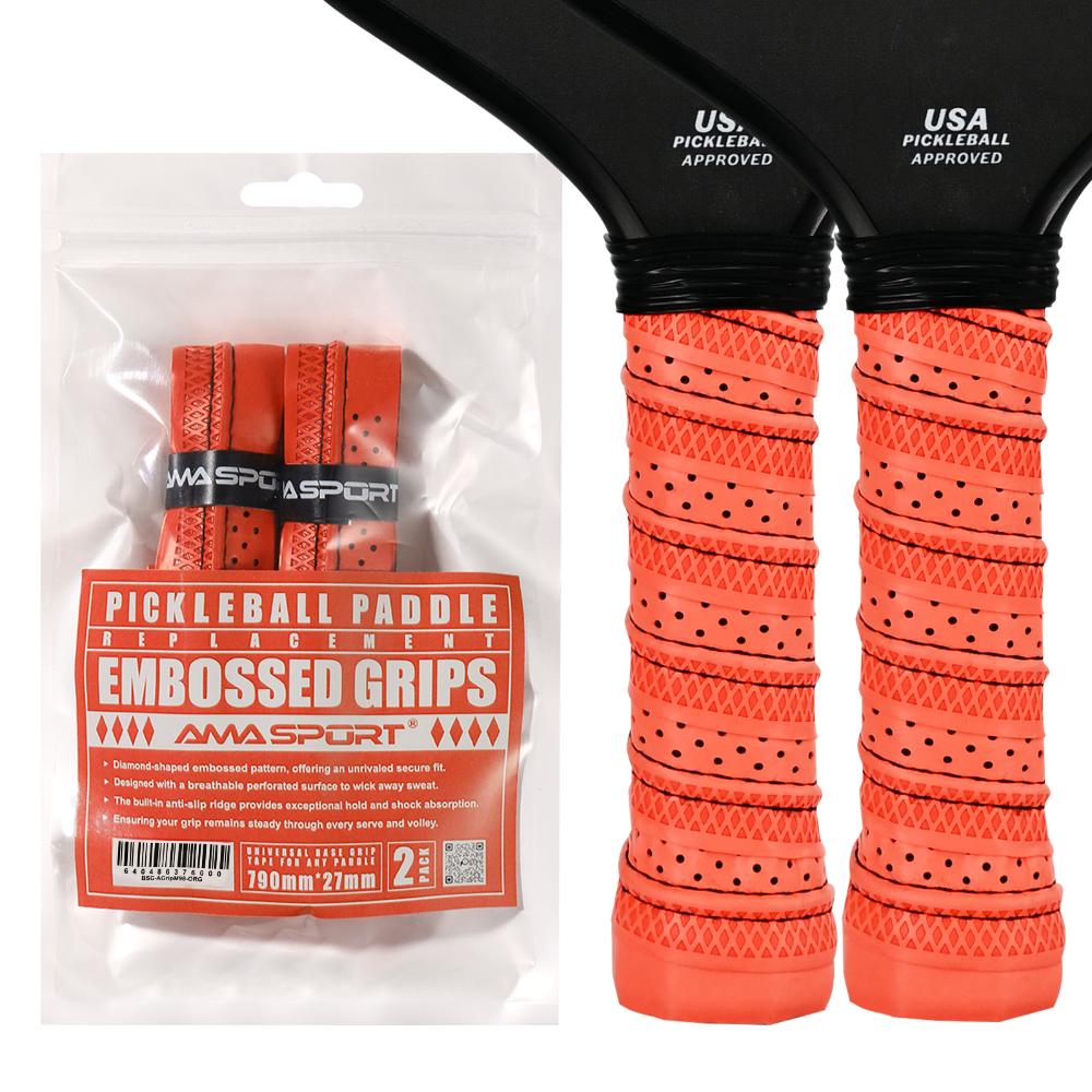 2Pcs Moisture Wicking Pickball Replacement Grip Pickleball Racket Supplies