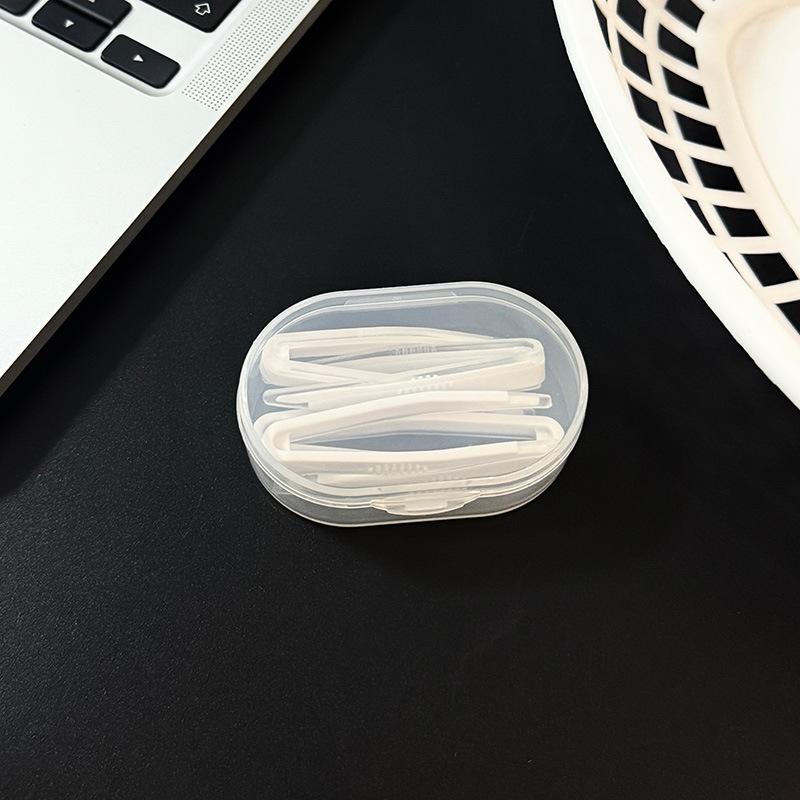 5 Pcs/Set Contact Lens Inserter Wearing Tool Contact Lenses Tweezers Travel Kit for Eye Care Contact Lens Accessories