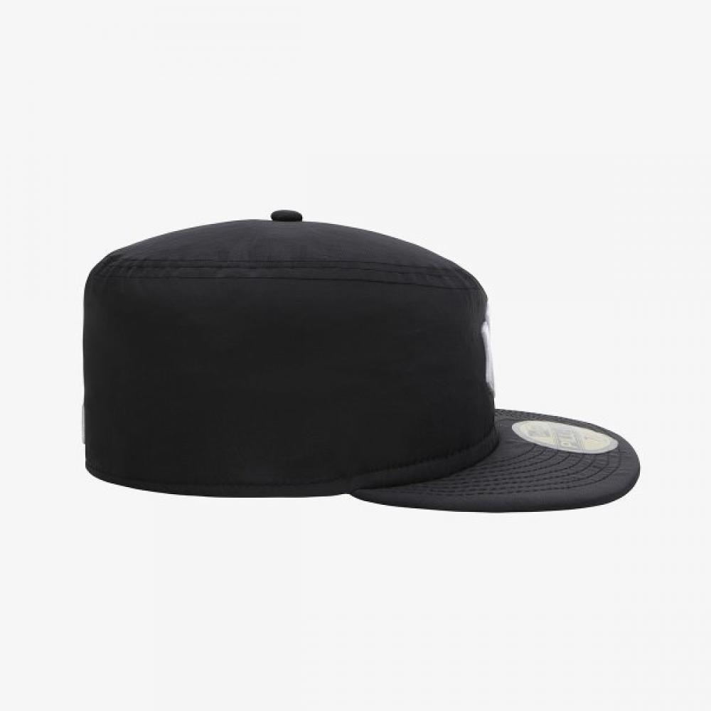 New Era Mlb New York Yankees Nylon Metal Filbox Fitted Cap Black 15131633