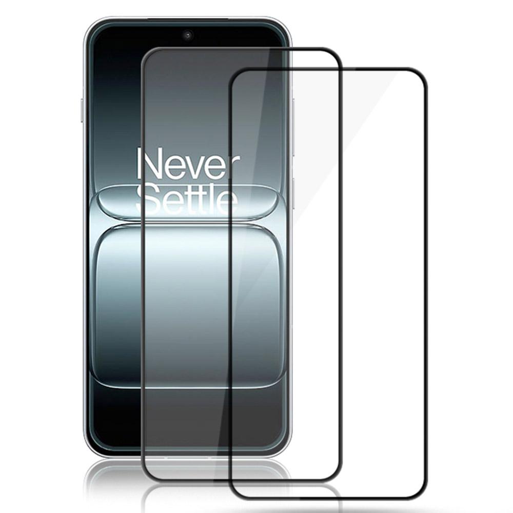 

AMORUS 2Pcs For OnePlus 13T 5G/13s 5G Screen Protector Shatterproof Silk Printing Tempered Glass Film Black