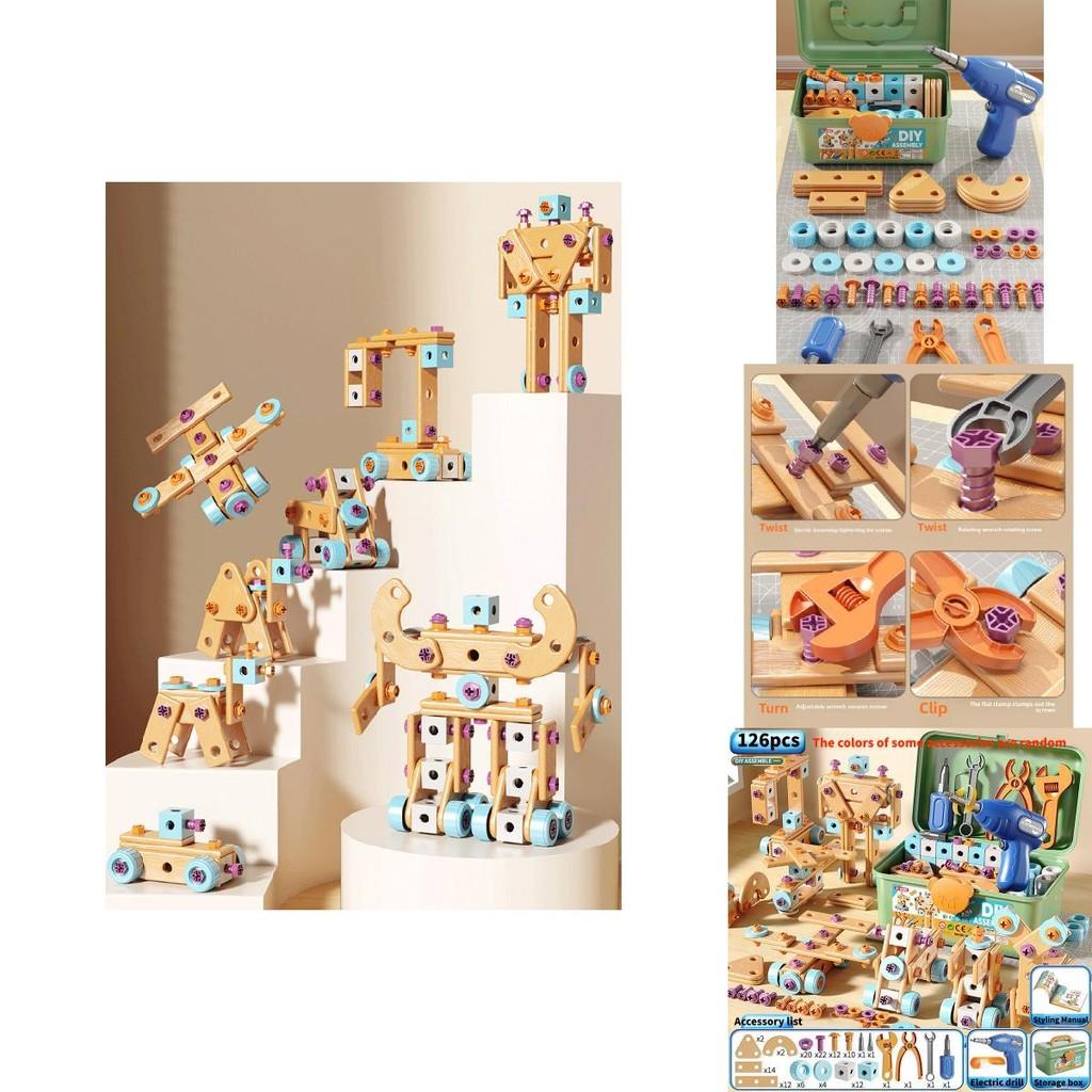 Construction Toys For Kids With Realistic Repair Tools And Assembly For Creative Play