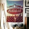 Peterbilt Wall Tapestry Aesthetic Wall Hanging Printed Fabric Blanket Decorative Tapestries for Bedroom Living Room Home Decor