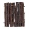 Hamster Wooden Hammock Toy Hanging Swing Toy for Guinea Pigs and Other Small AnimalsSemicircular Bed
